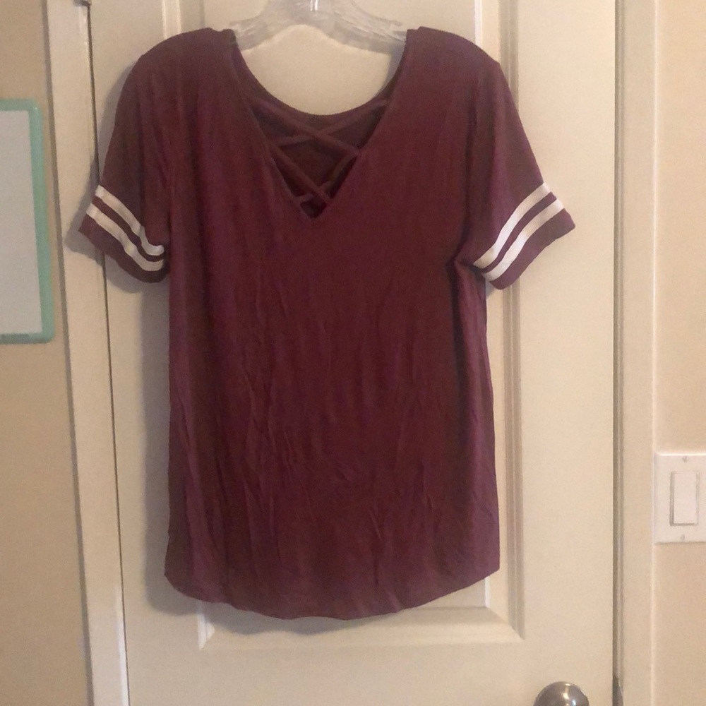 V neck T-shirt